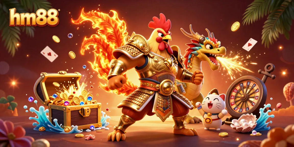 Experience thrilling casino action with hm88 featuring dynamic characters and vibrant elements.